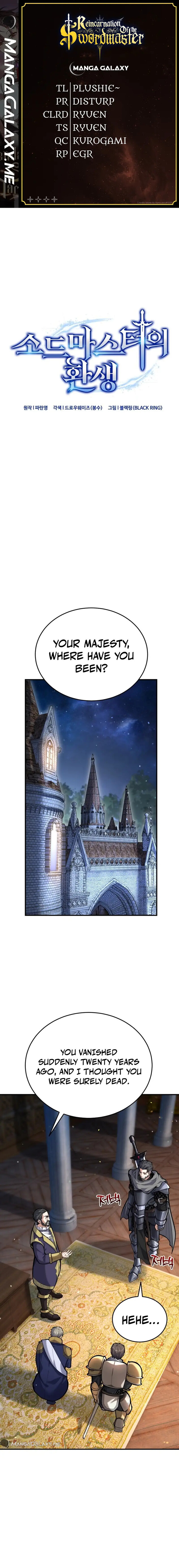 Read The Swordmaster's Reincarnation Manga Online