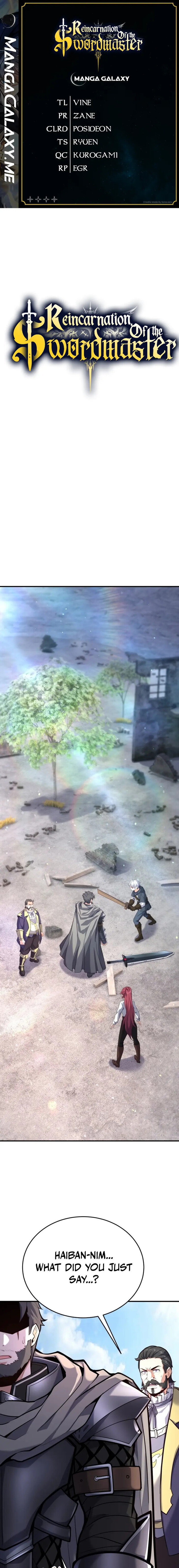 Read The Swordmaster's Reincarnation Manga Online