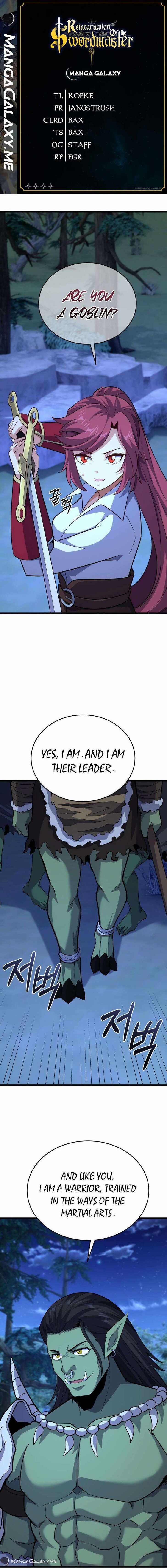 Read The Swordmaster's Reincarnation Manga Online