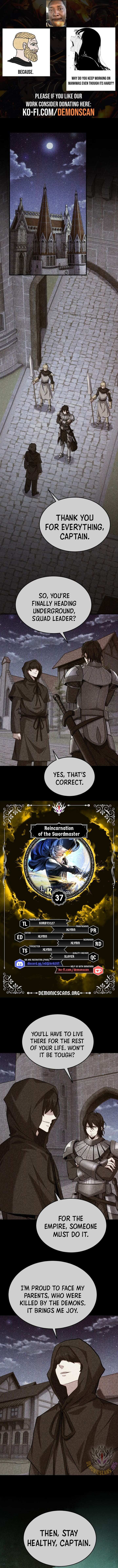 Read The Swordmaster's Reincarnation Manga Online