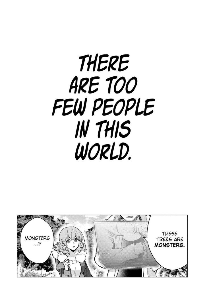Read The World Is Overflowing with Monster, I'm Taking a Liking to This Life Manga Online