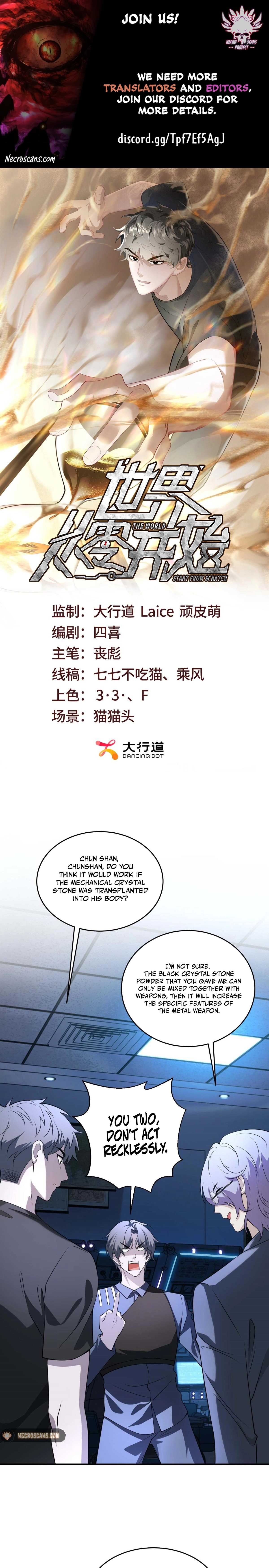 Read The World Starts From Scratch Manga Online