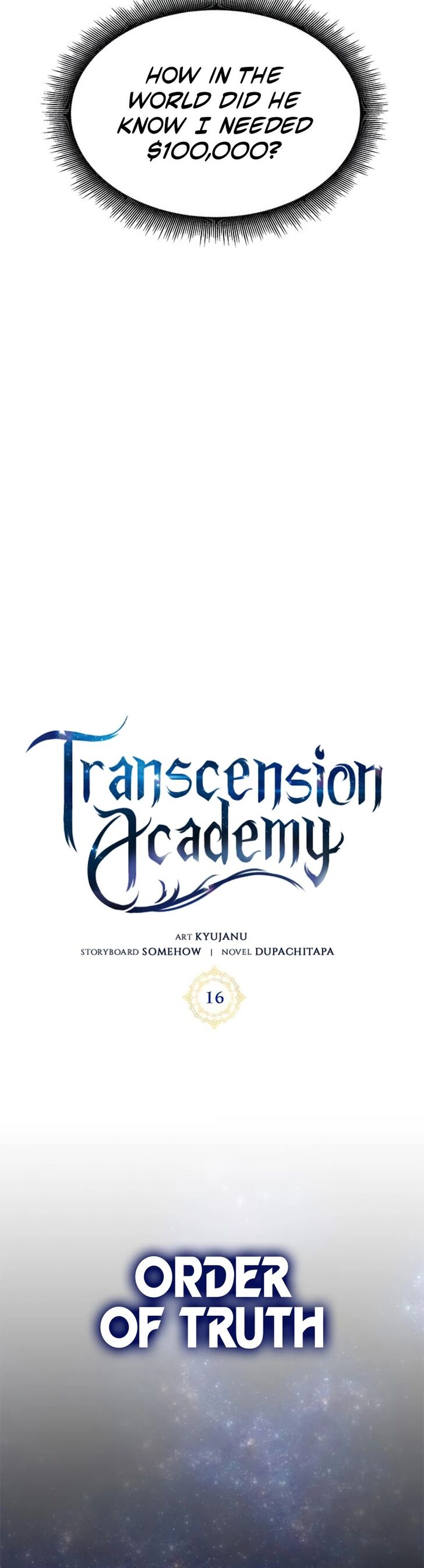 Read Transcension Academy Manga Online