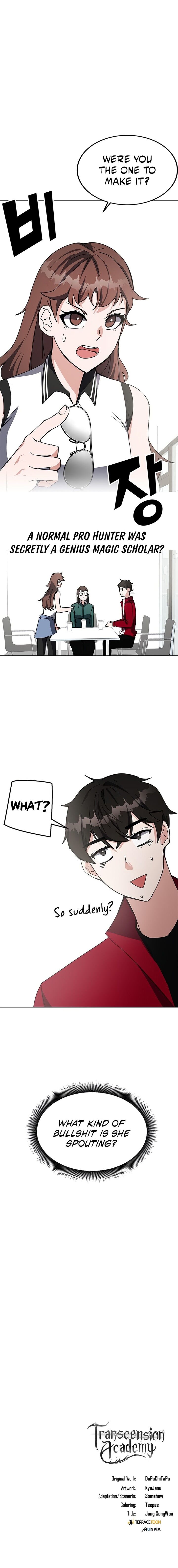 Read Transcension Academy Manga Online