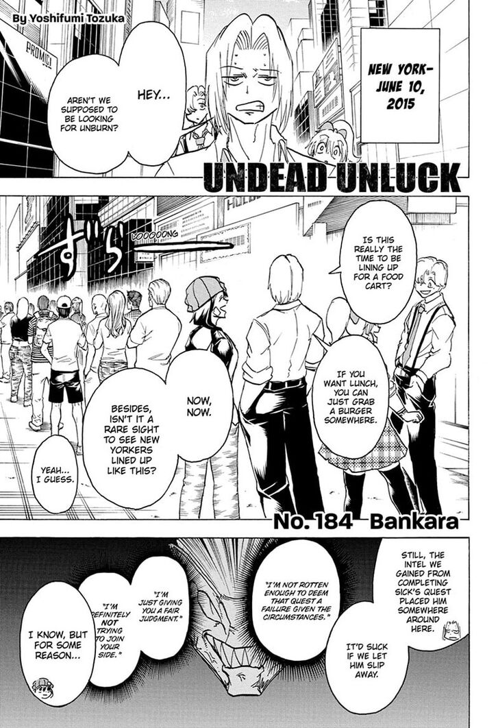 Read Undead Unluck Manga Online