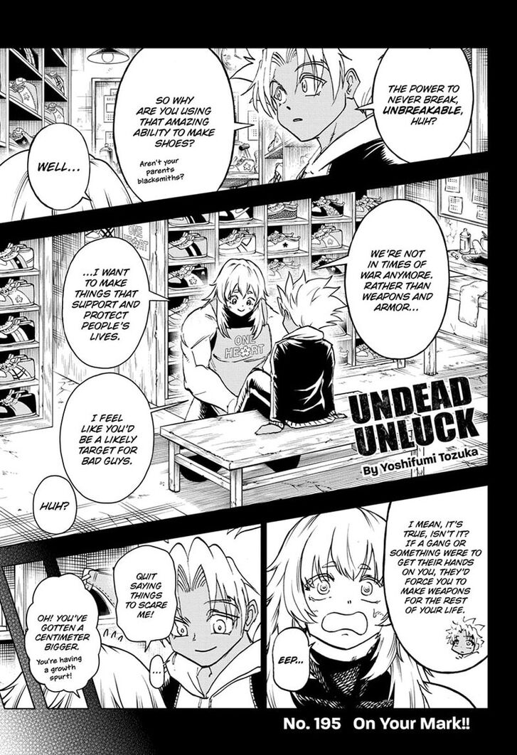 Read Undead Unluck Manga Online