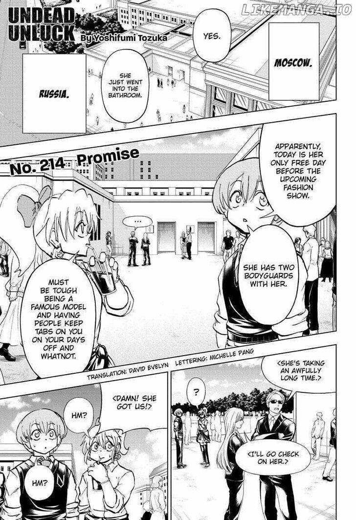 Read Undead Unluck Manga Online