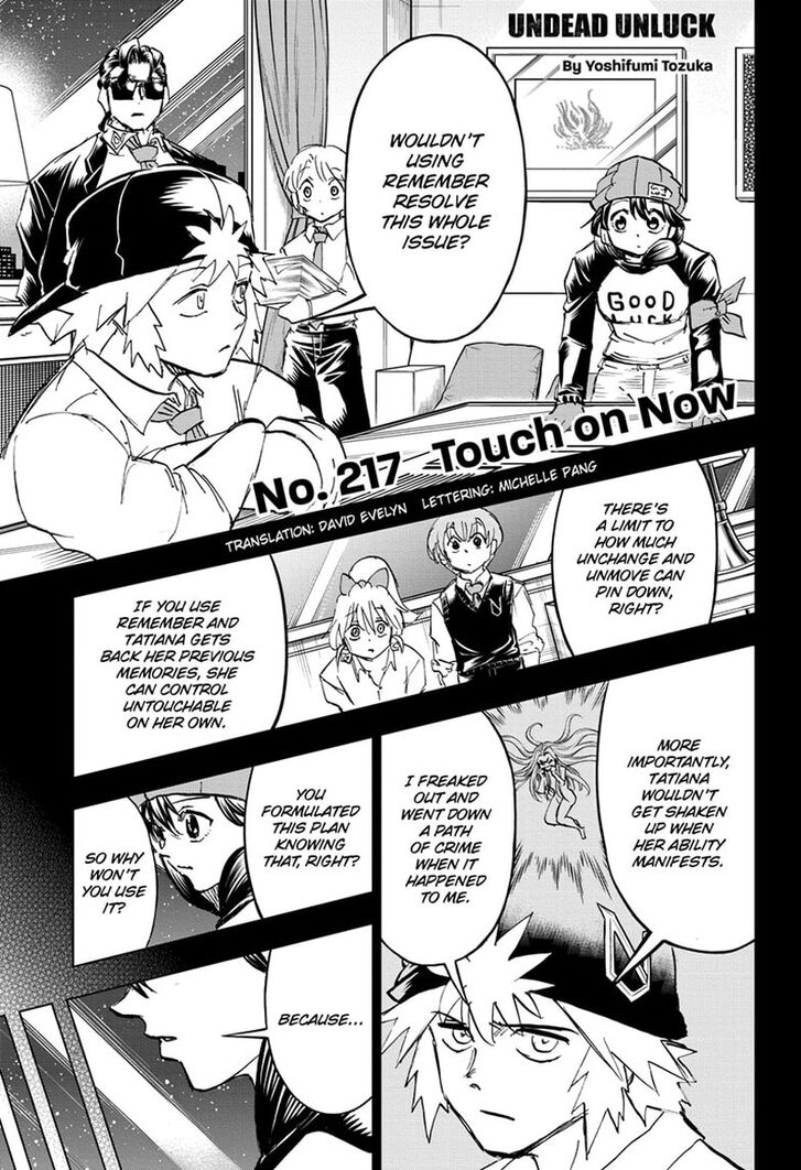 Read Undead Unluck Manga Online