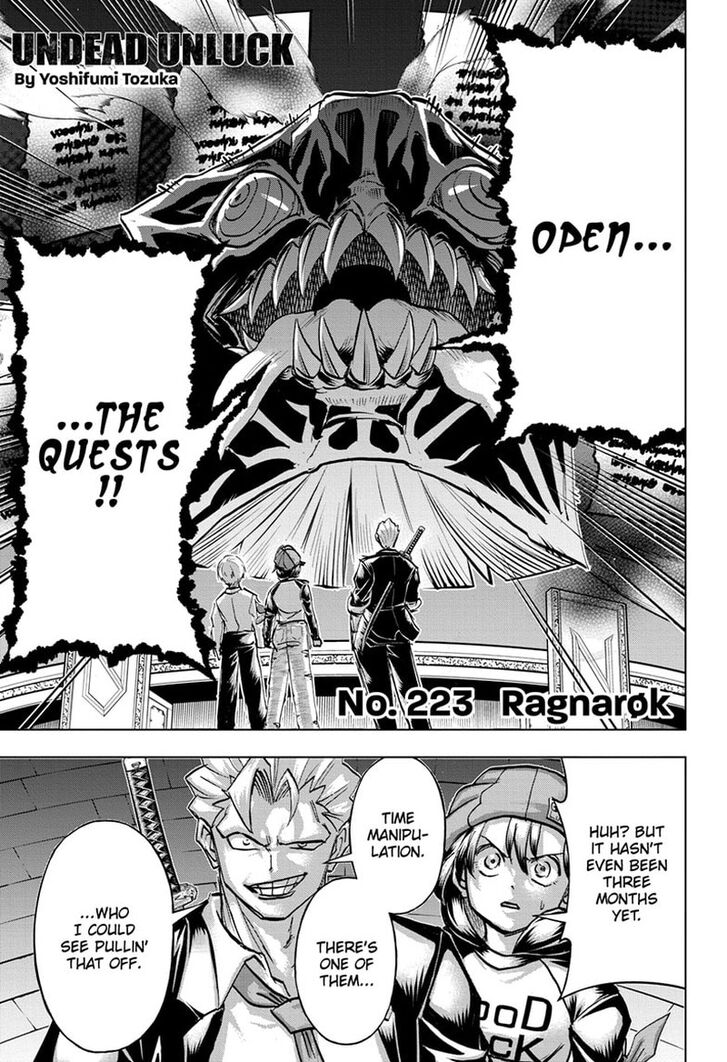 Read Undead Unluck Manga Online