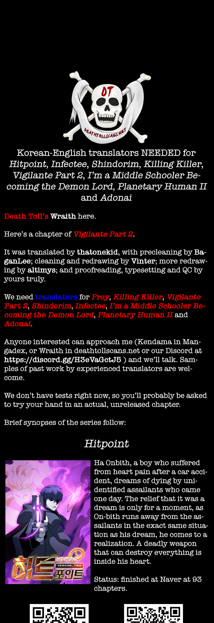 Read Vigilante Part 2 Manga Online