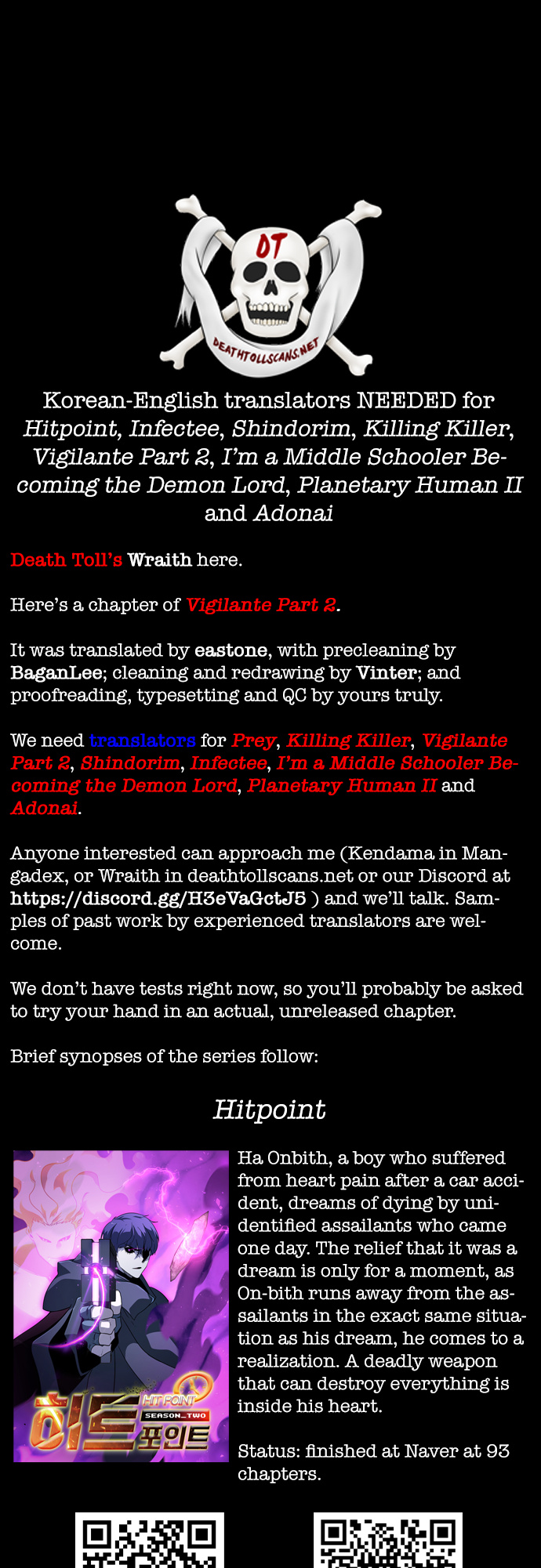 Read Vigilante Part 2 Manga Online