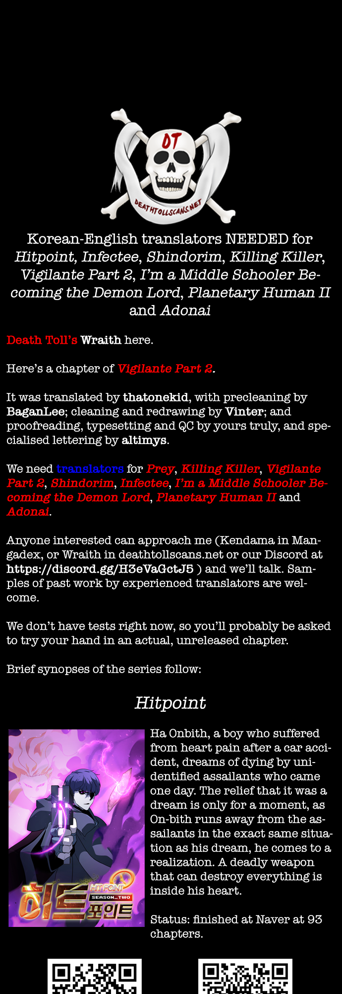 Read Vigilante Part 2 Manga Online