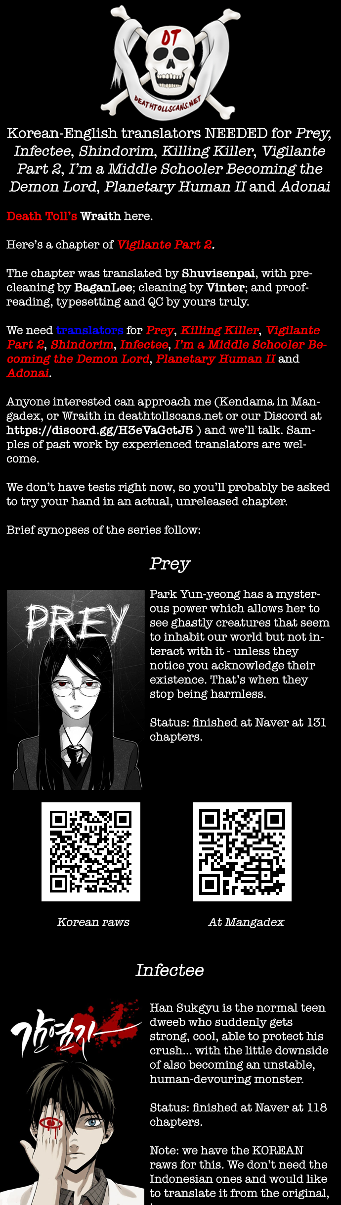 Read Vigilante Part 2 Manga Online