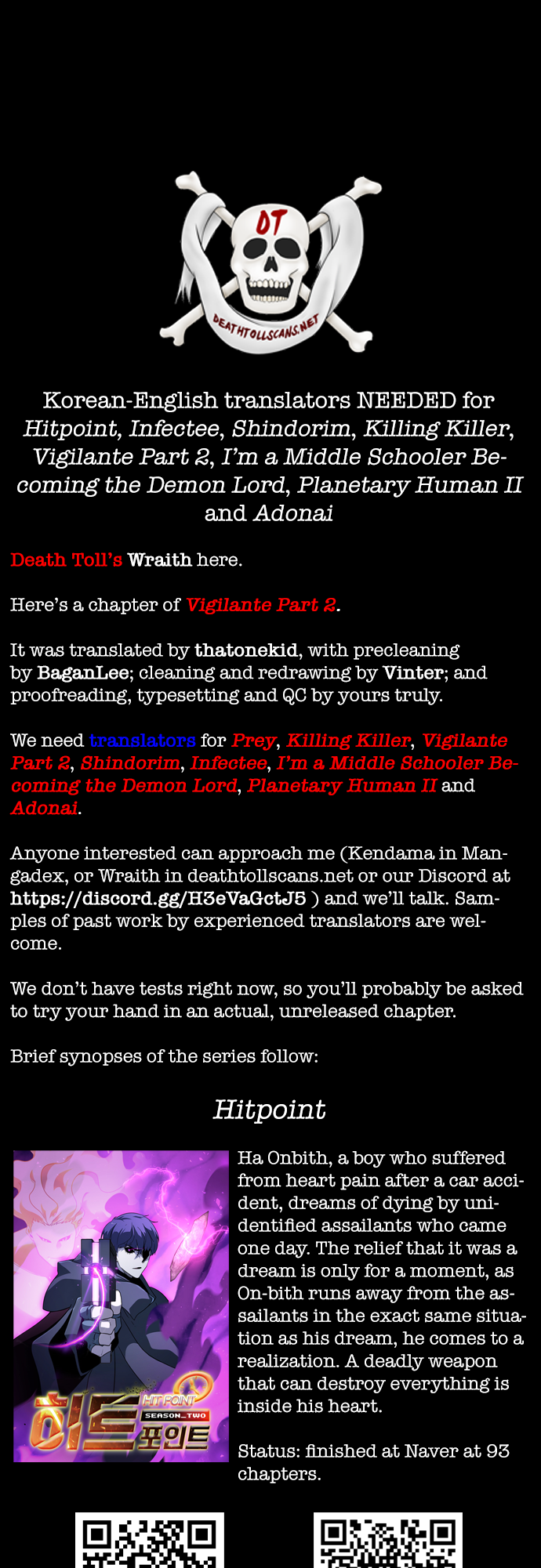 Read Vigilante Part 2 Manga Online