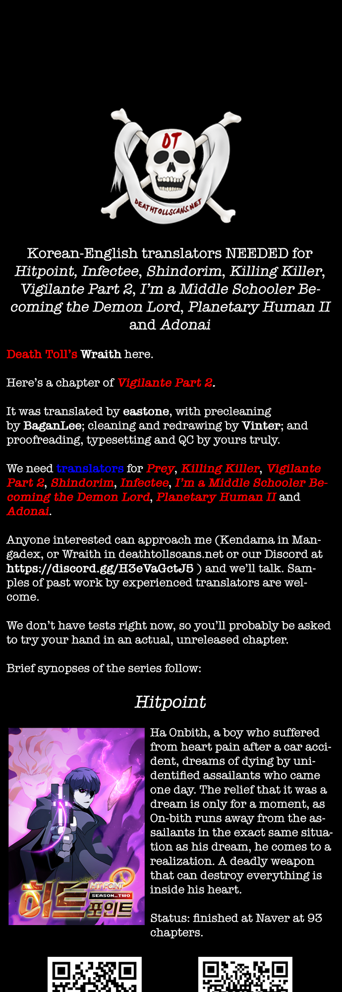 Read Vigilante Part 2 Manga Online