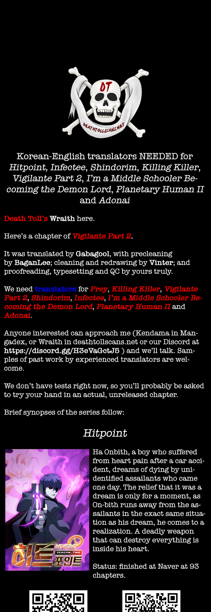 Read Vigilante Part 2 Manga Online