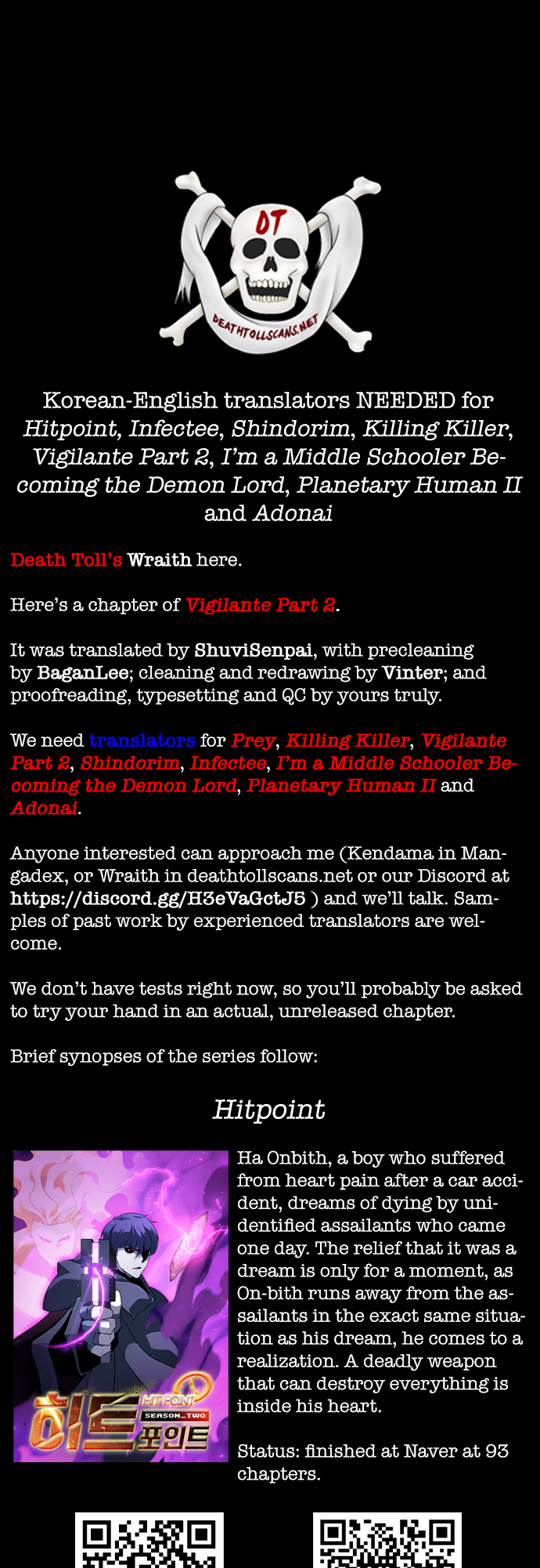 Read Vigilante Part 2 Manga Online