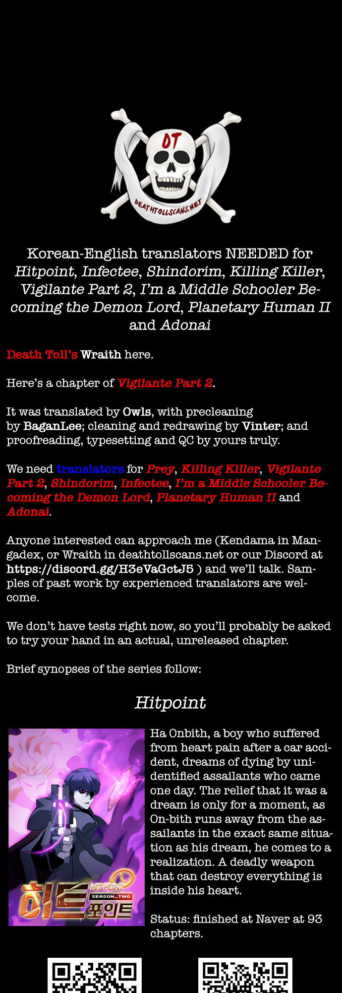 Read Vigilante Part 2 Manga Online