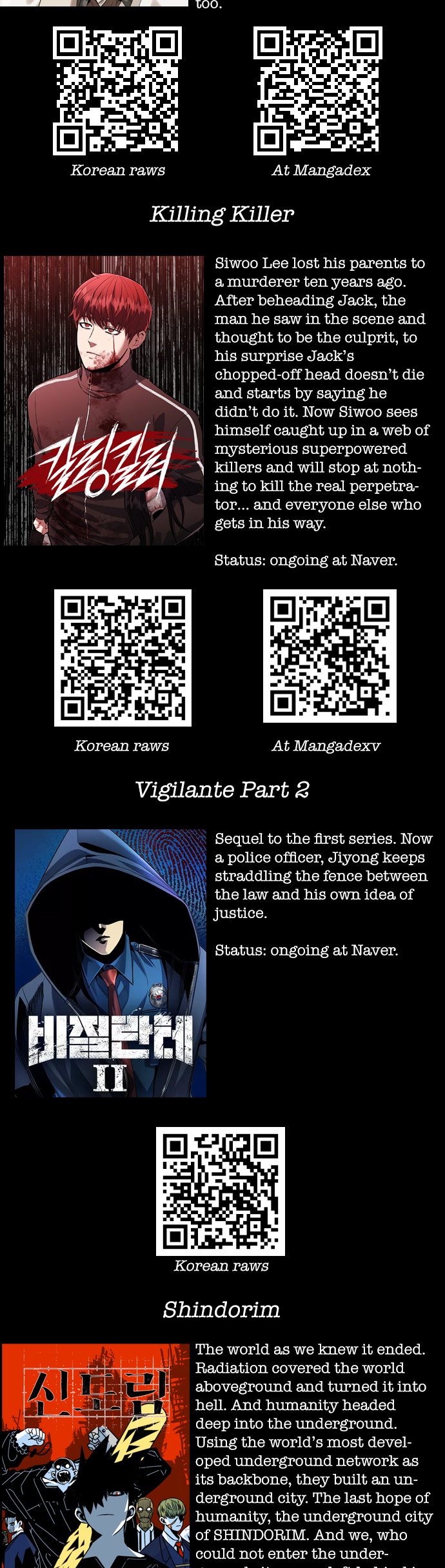 Read Vigilante Part 2 Manga Online