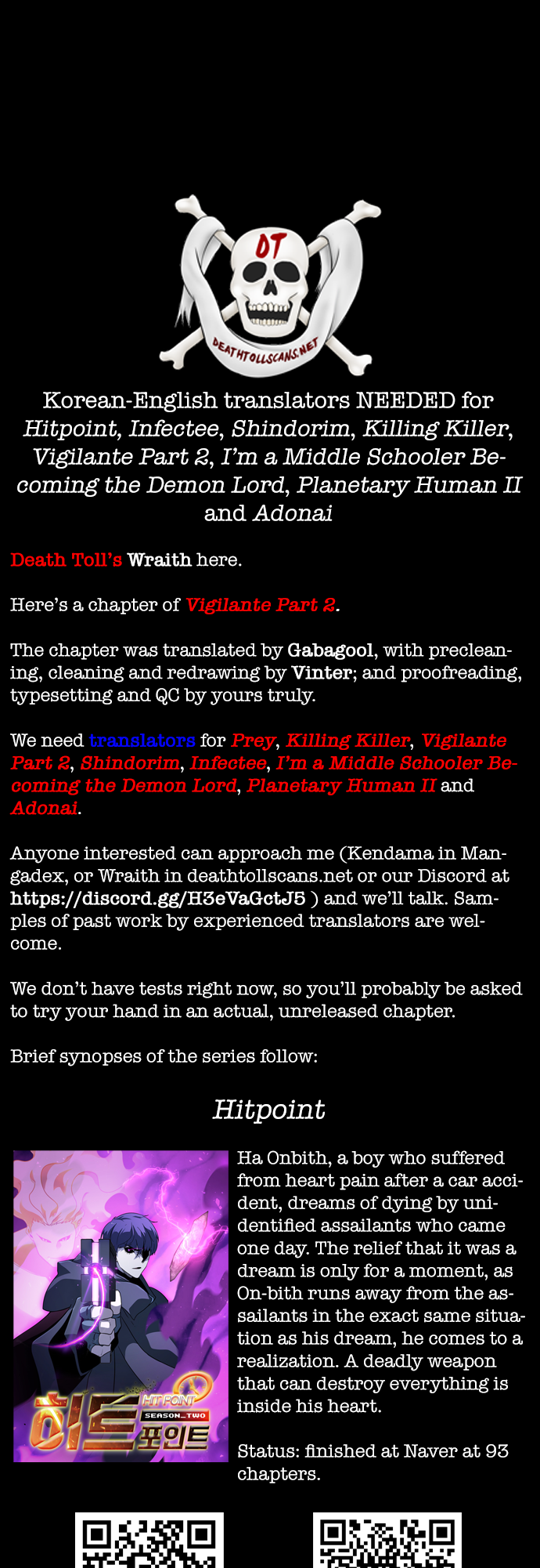 Read Vigilante Part 2 Manga Online