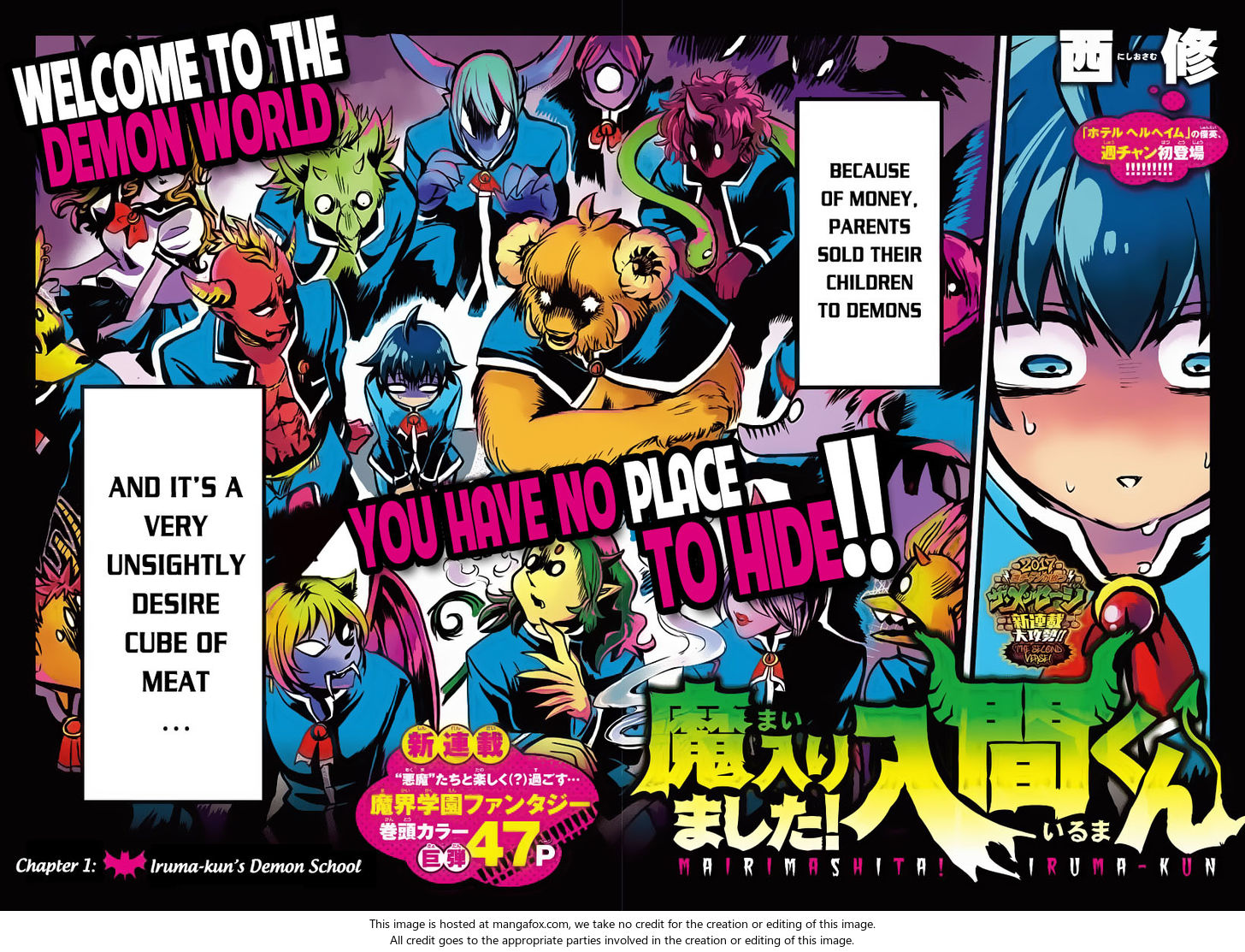 Read Welcome to Demon School! Iruma-kun Manga Online