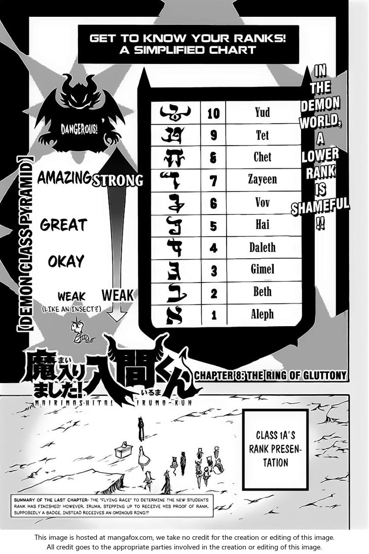 Read Welcome to Demon School! Iruma-kun Manga Online