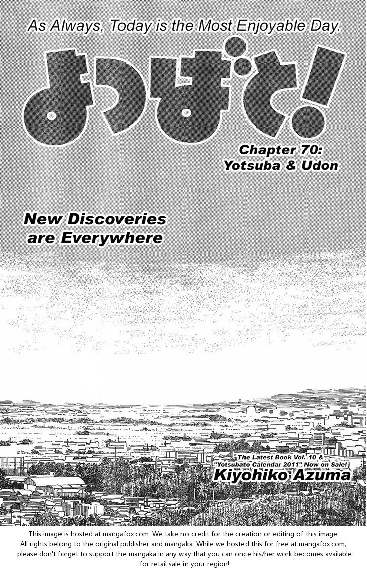 Read Yotsuba&! Manga Online