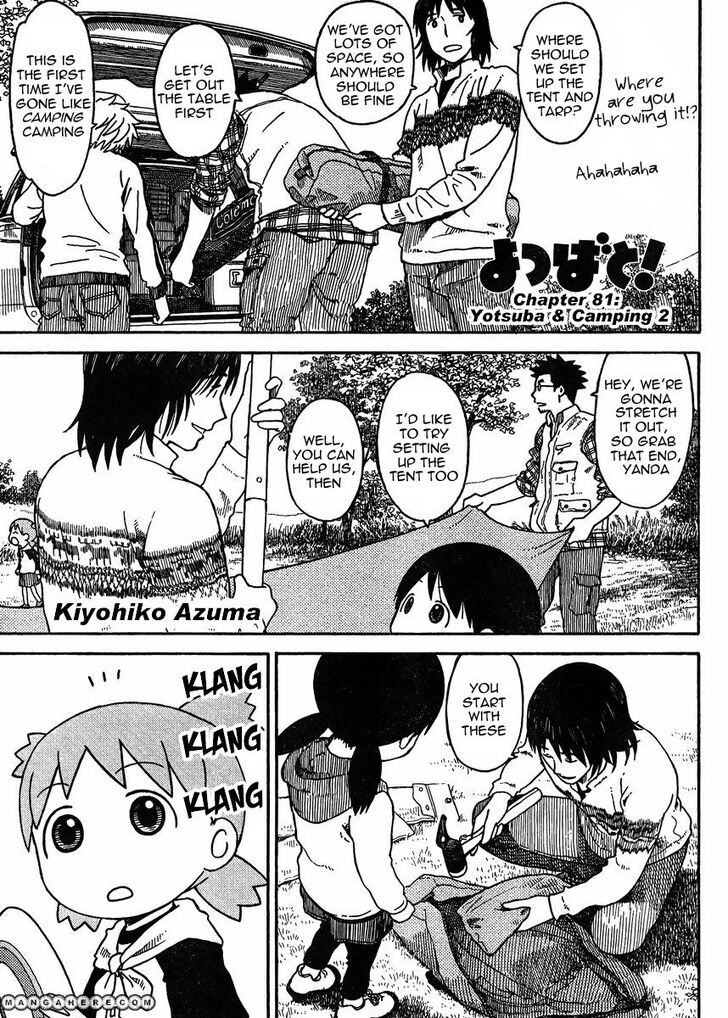Read Yotsuba&! Manga Online