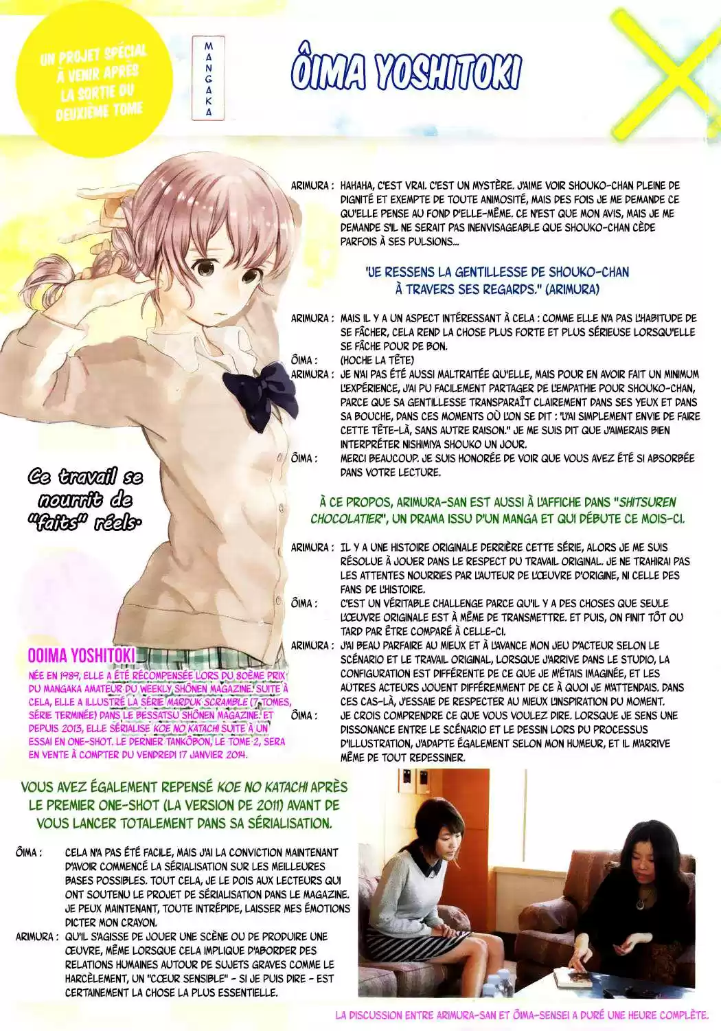 Read A Silent Voice FR Manga Online