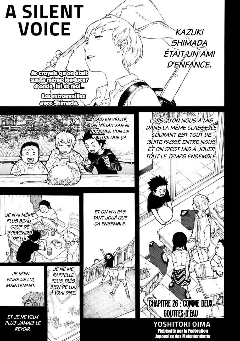 Read A Silent Voice FR Manga Online