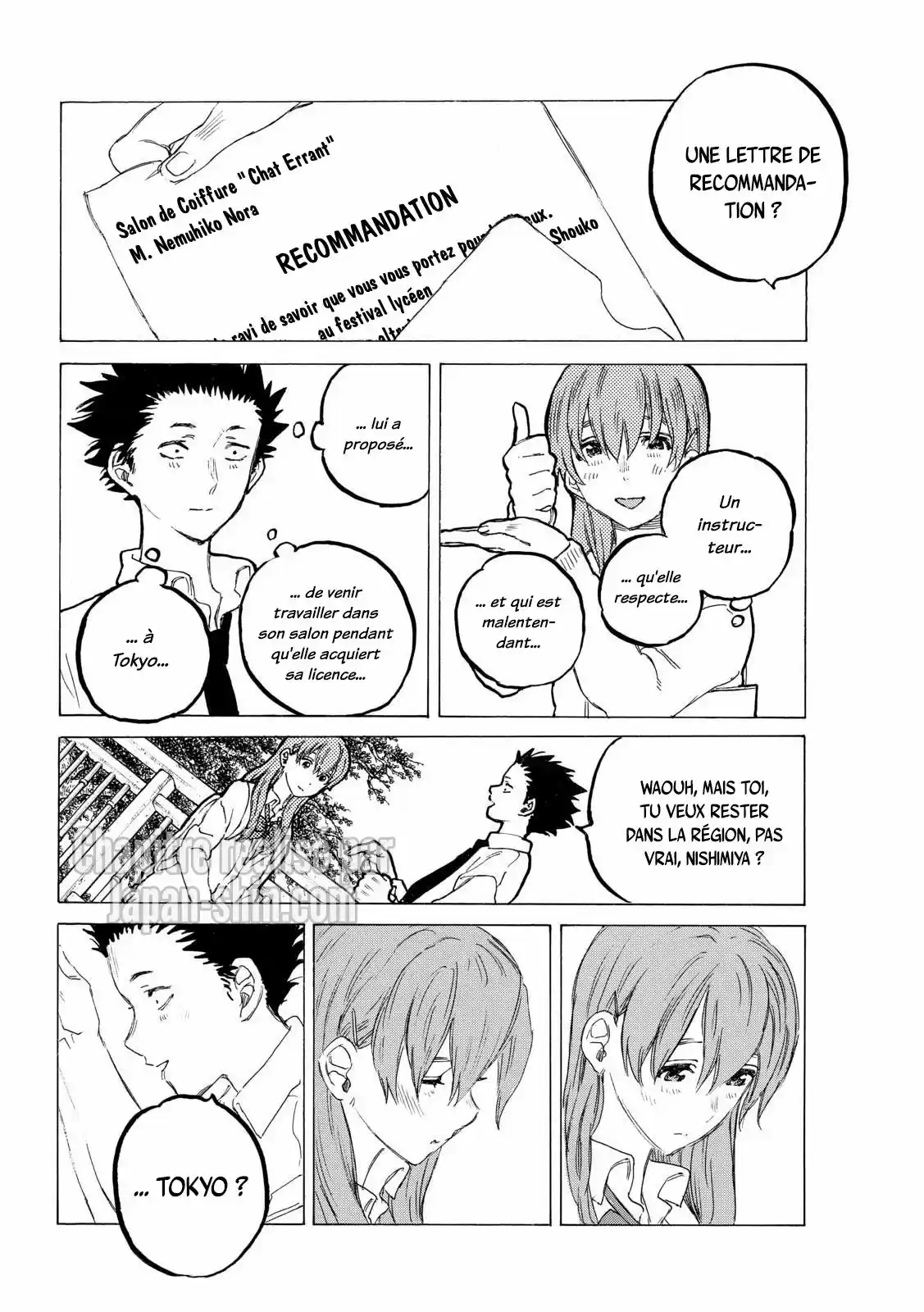 Read A Silent Voice FR Manga Online