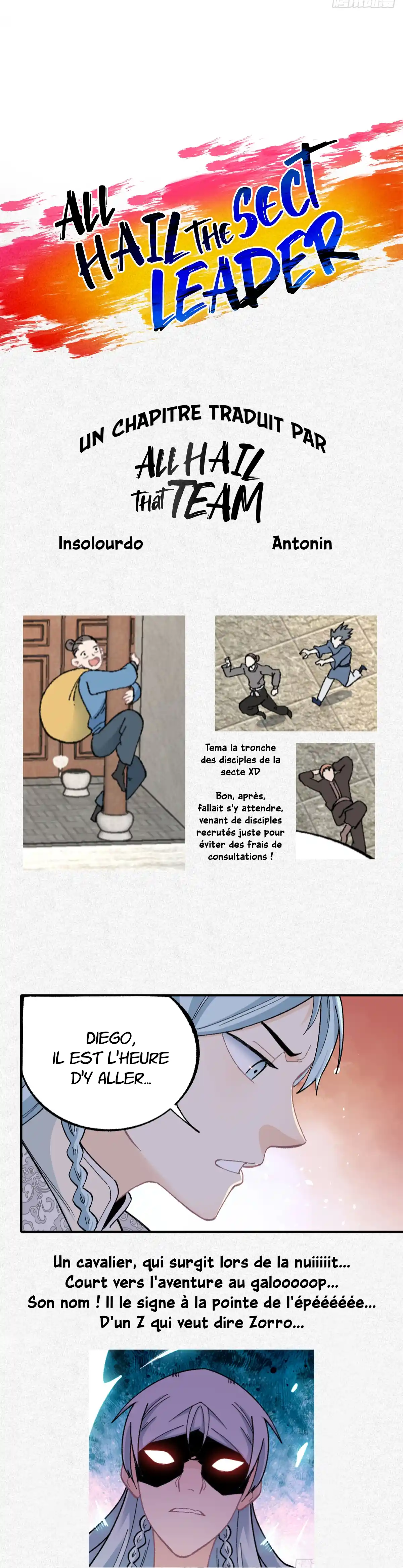 Read All Hail the Sect Leader (fr) Manga Online