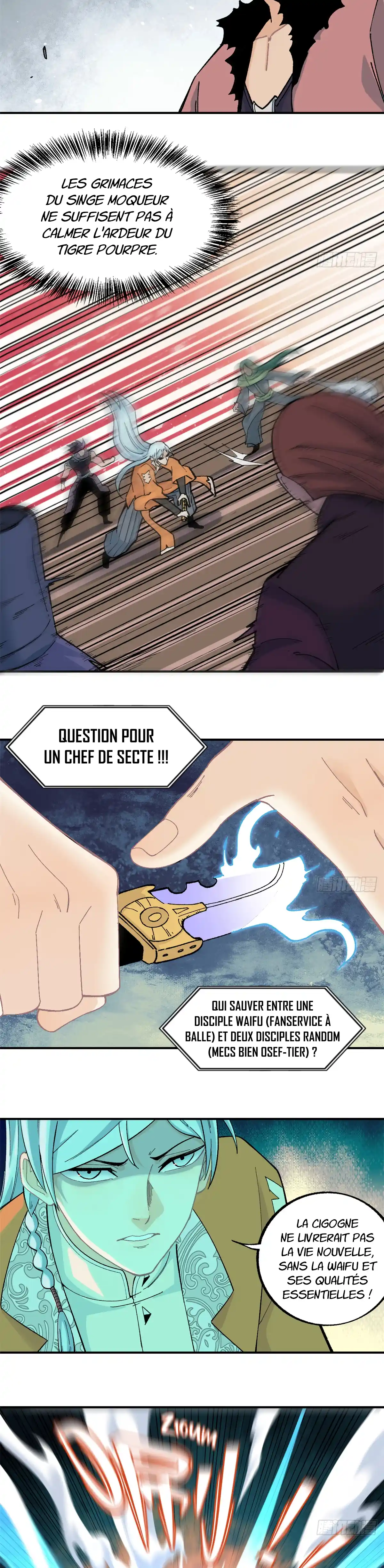 Read All Hail the Sect Leader (fr) Manga Online