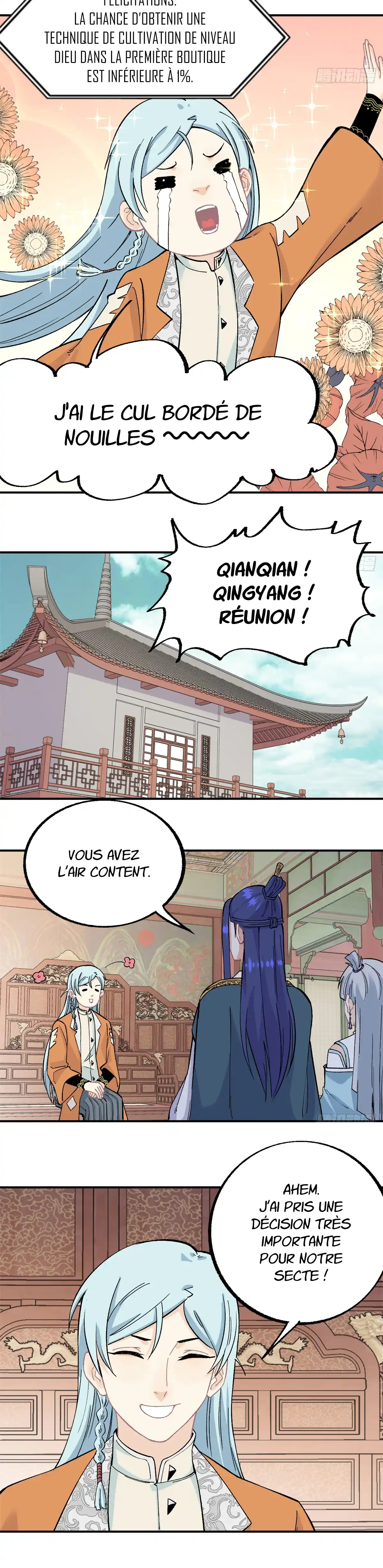 Read All Hail the Sect Leader (fr) Manga Online