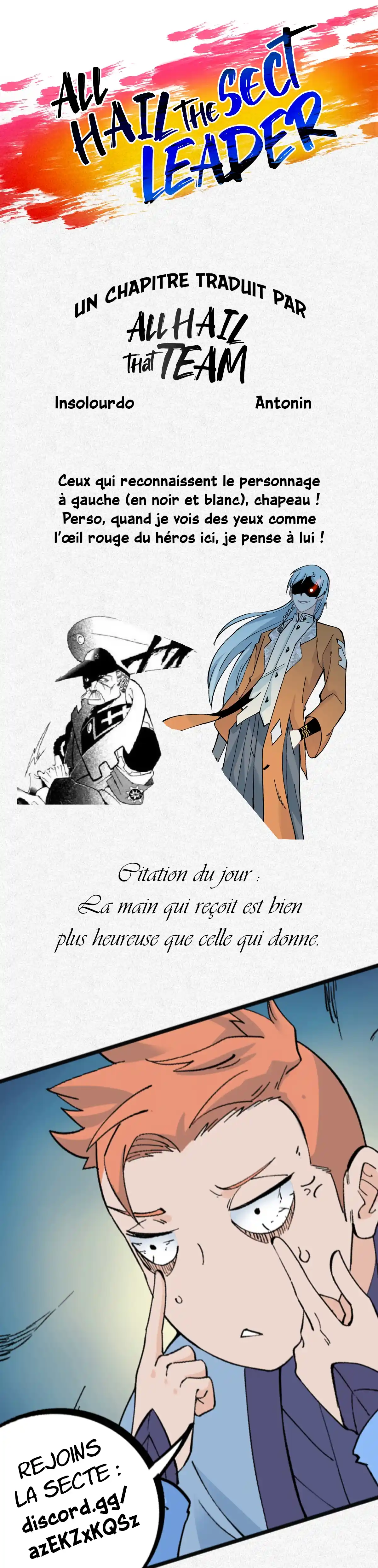 Read All Hail the Sect Leader (fr) Manga Online