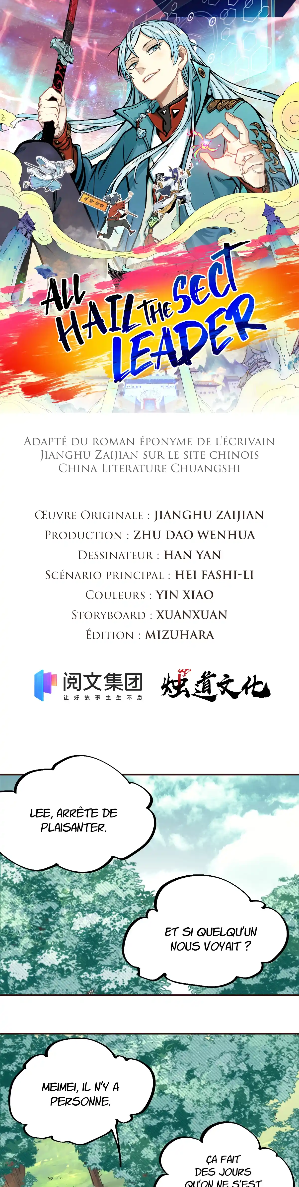 Read All Hail the Sect Leader (fr) Manga Online