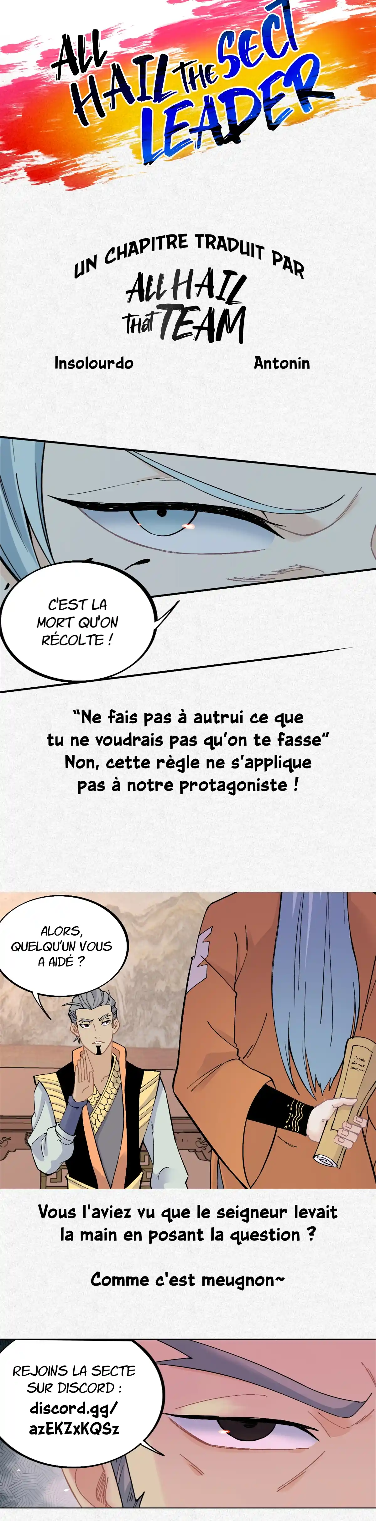 Read All Hail the Sect Leader (fr) Manga Online