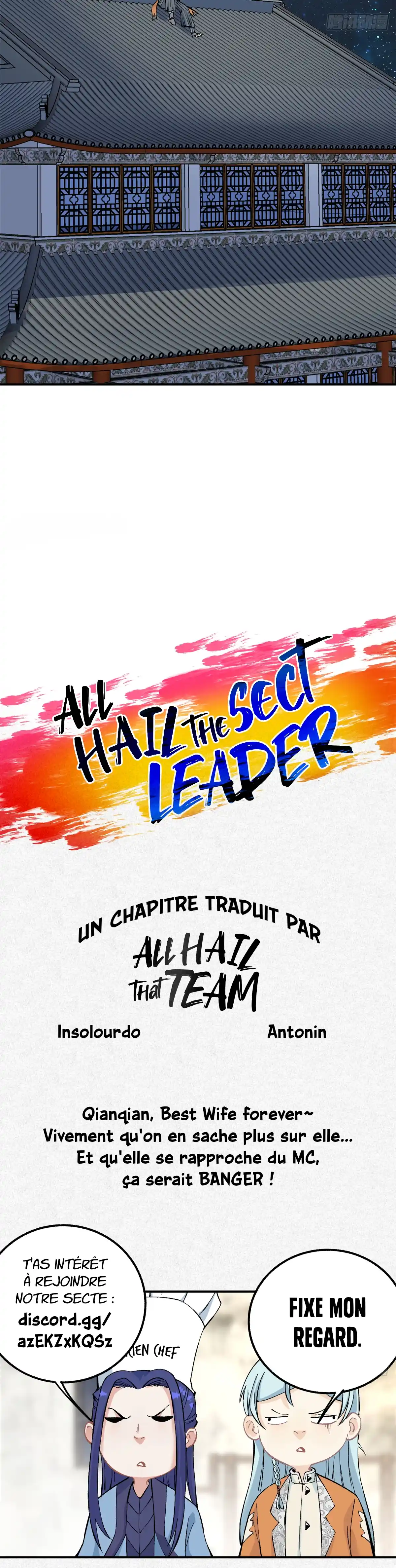 Read All Hail the Sect Leader (fr) Manga Online