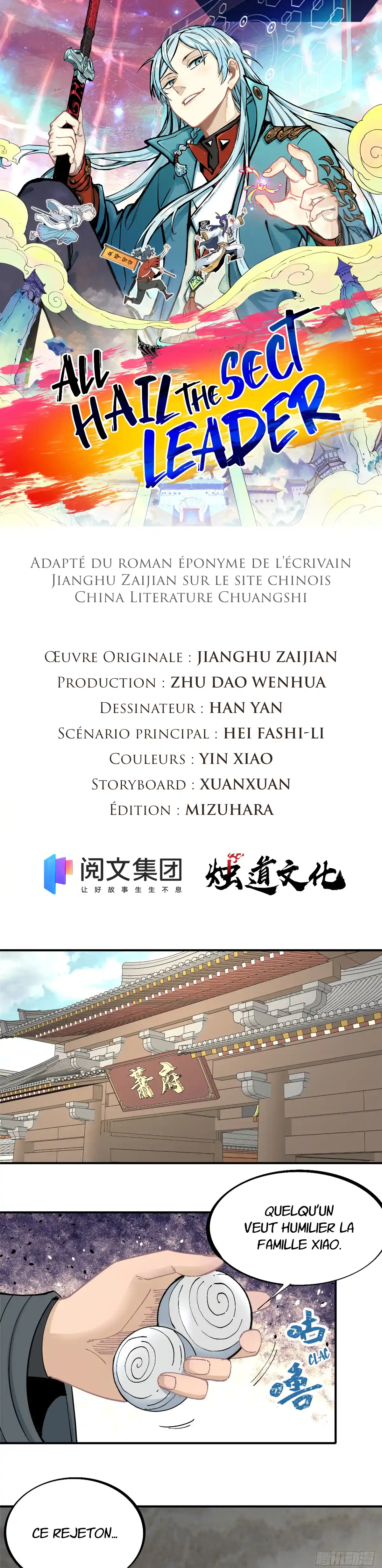 Read All Hail the Sect Leader (fr) Manga Online