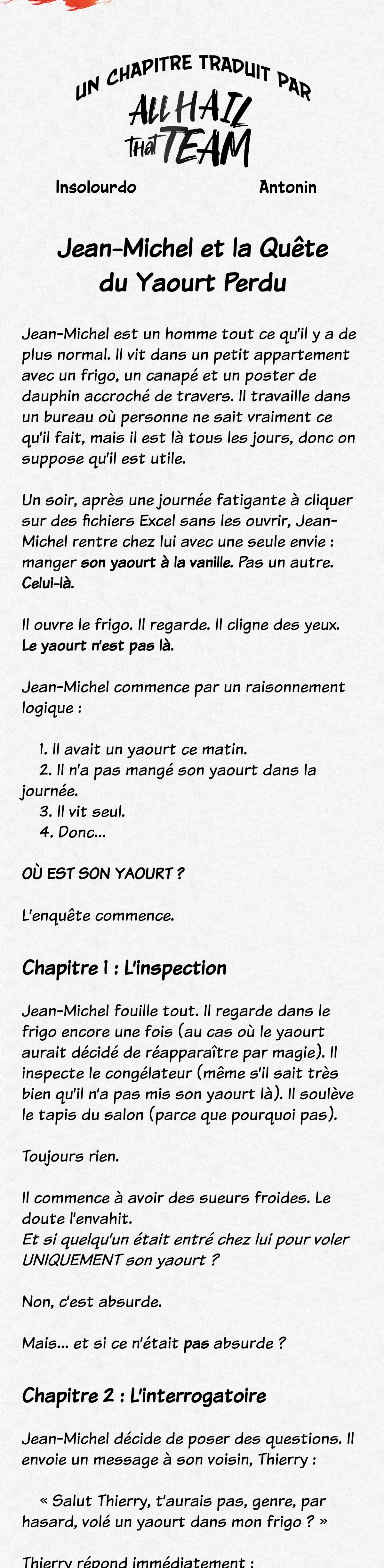 Read All Hail the Sect Leader (fr) Manga Online