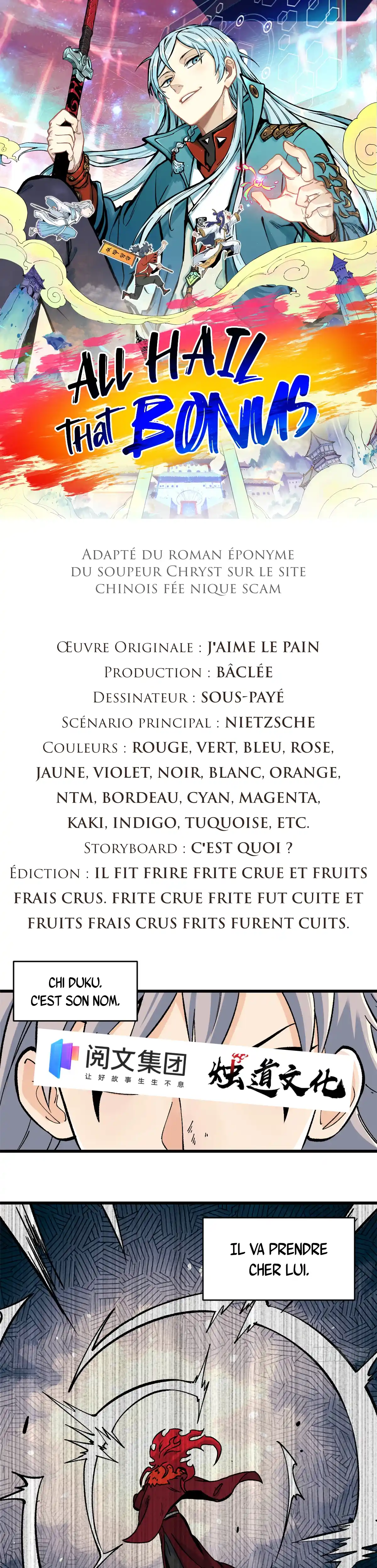 Read All Hail the Sect Leader (fr) Manga Online