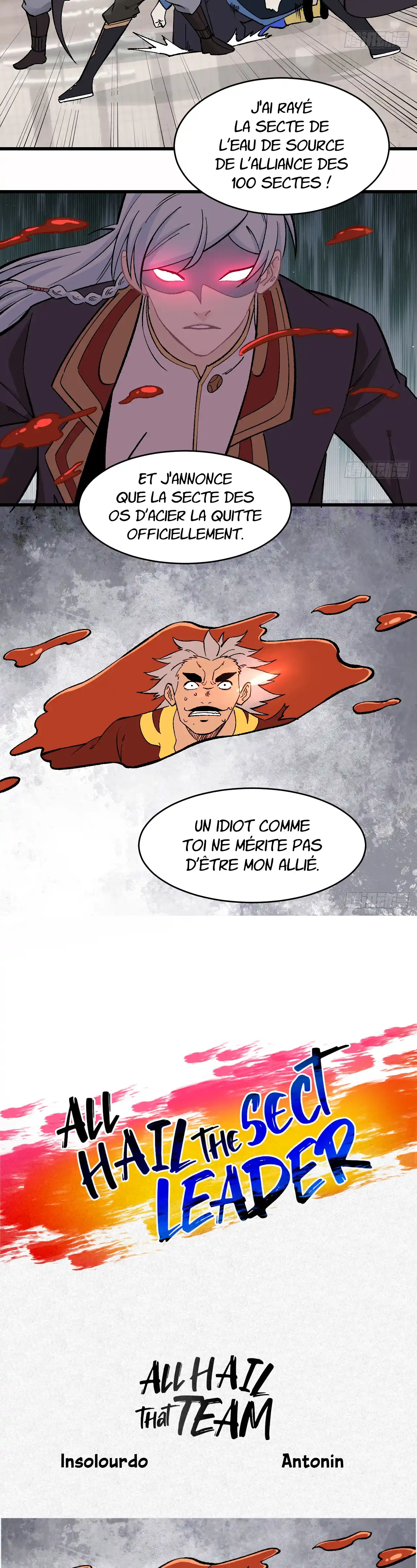 Read All Hail the Sect Leader (fr) Manga Online