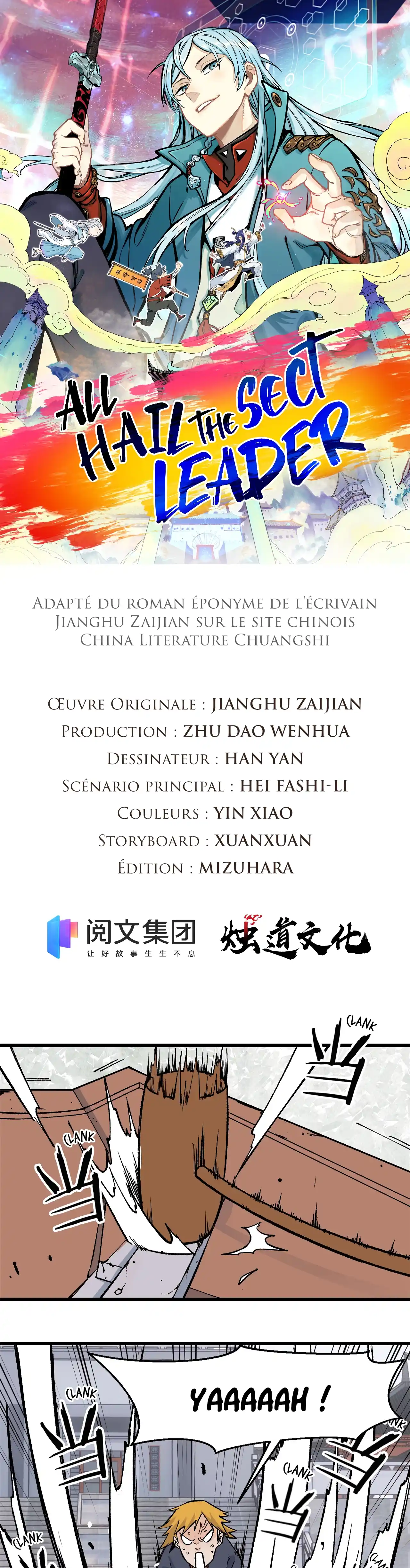 Read All Hail the Sect Leader (fr) Manga Online