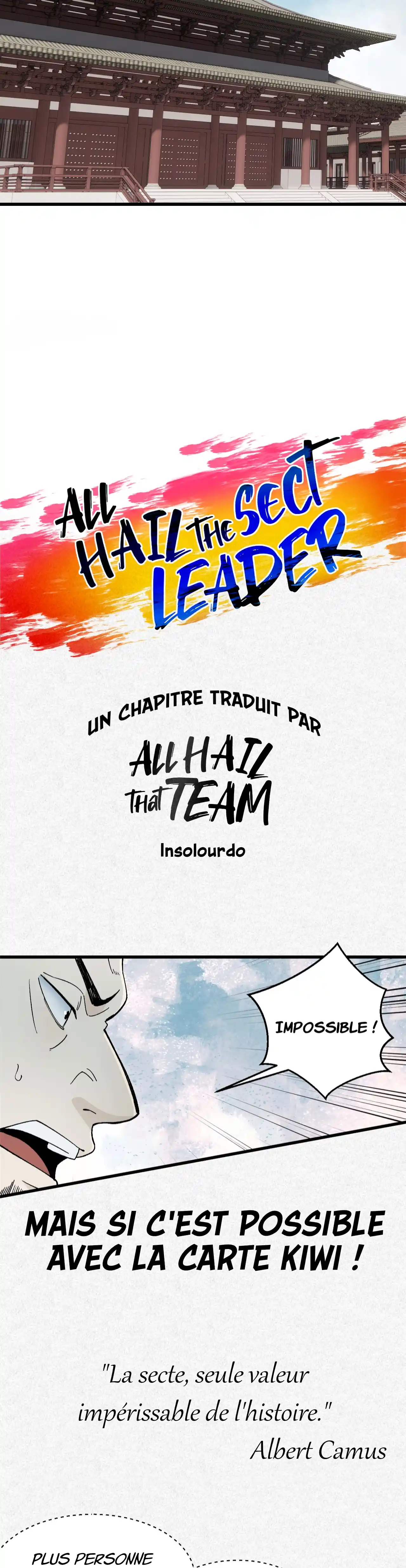 Read All Hail the Sect Leader (fr) Manga Online