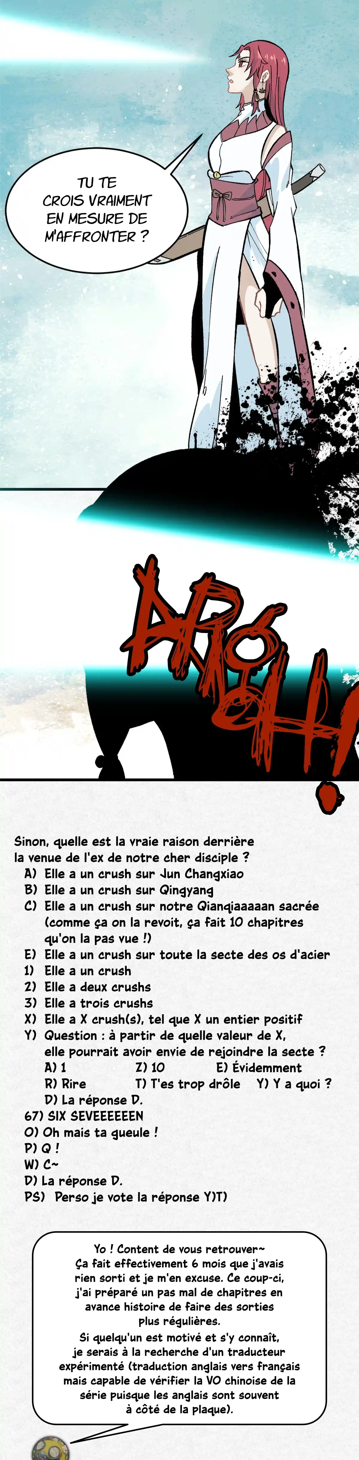 Read All Hail the Sect Leader (fr) Manga Online