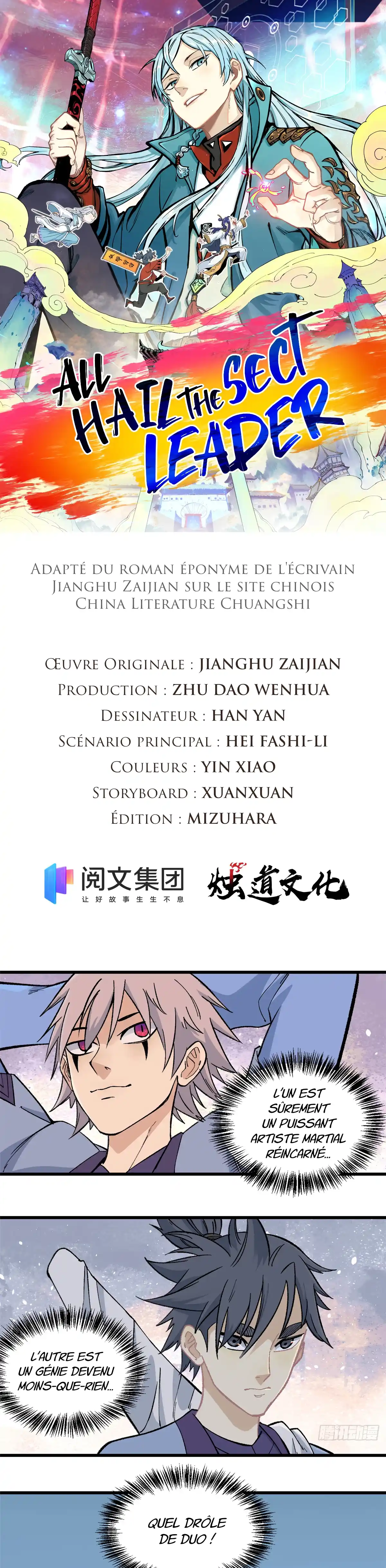 Read All Hail the Sect Leader (fr) Manga Online