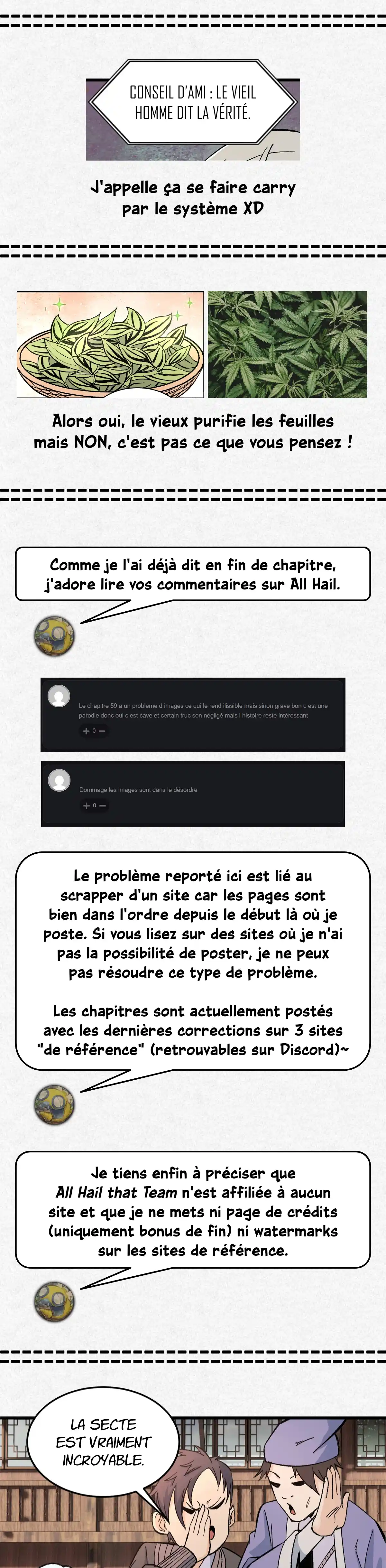 Read All Hail the Sect Leader (fr) Manga Online