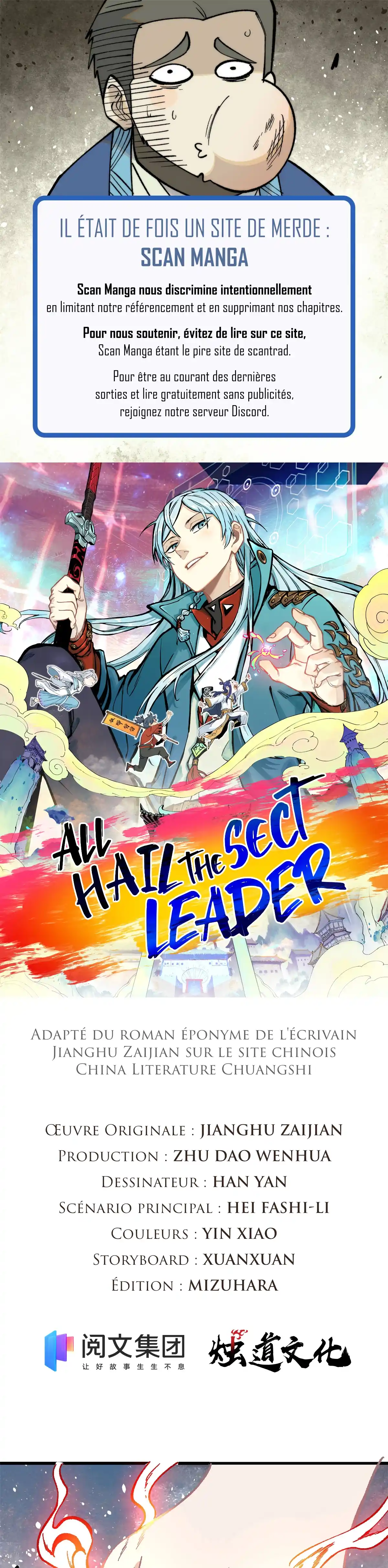 Read All Hail the Sect Leader (fr) Manga Online