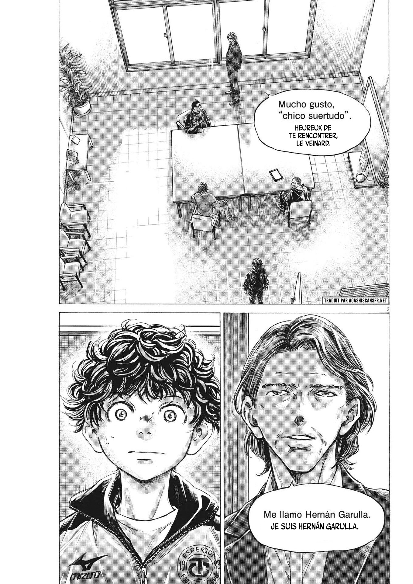 Read Ao Ashi FR Manga Online