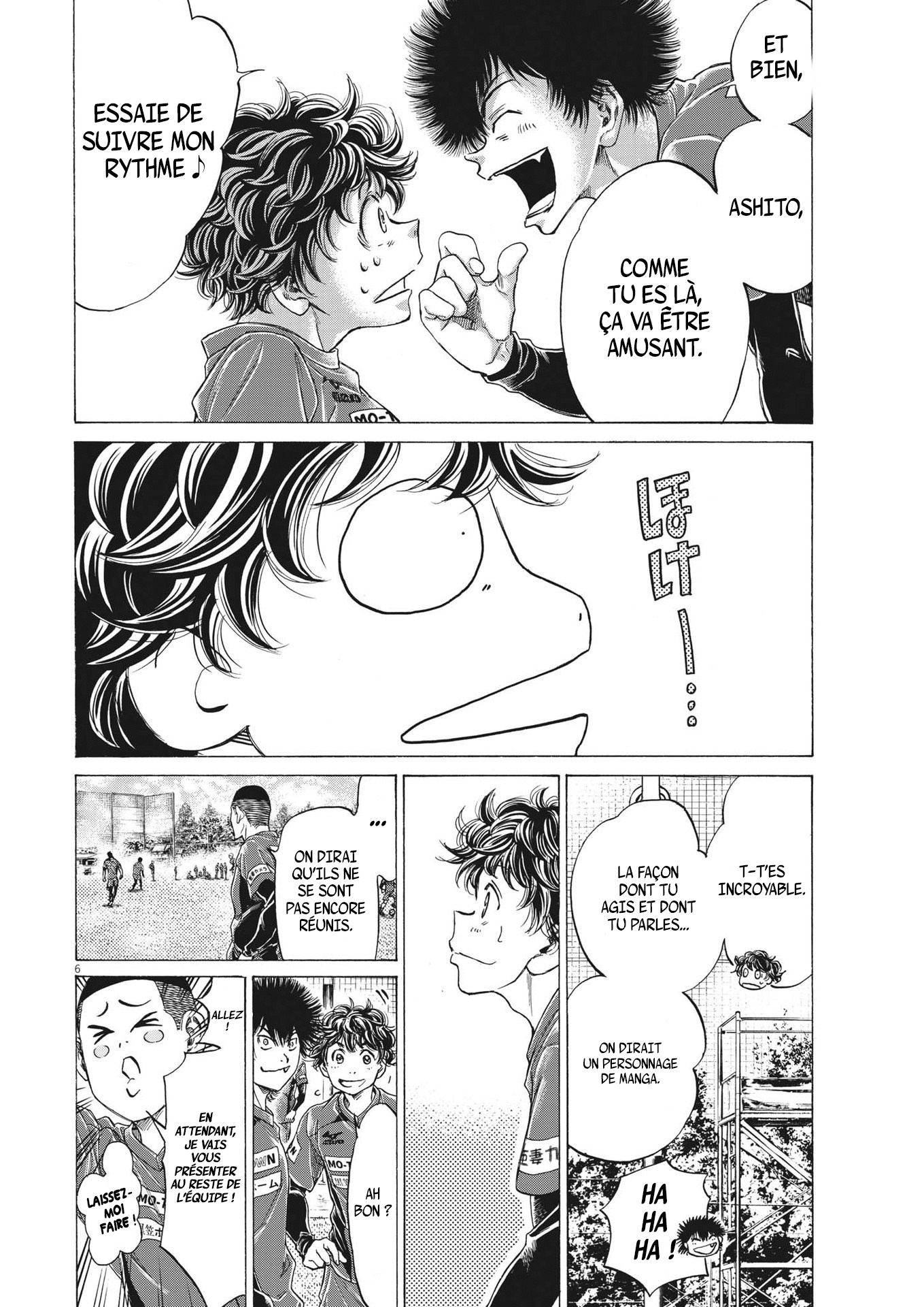 Read Ao Ashi FR Manga Online